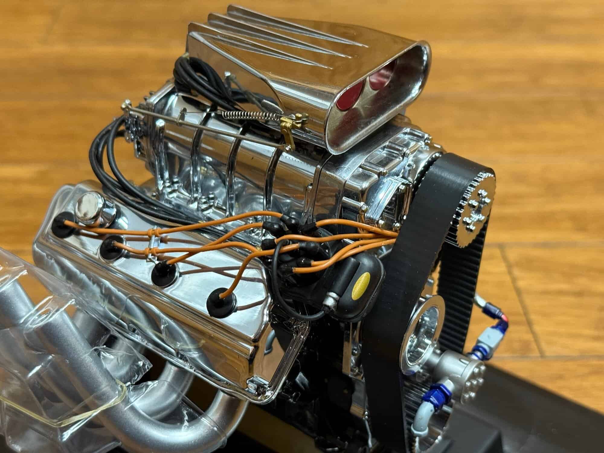 Revell Plymouth Hemi Drag engine #85-1433 1/6 scale